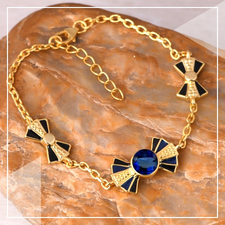 September Birthstone Sapphire Bracelet